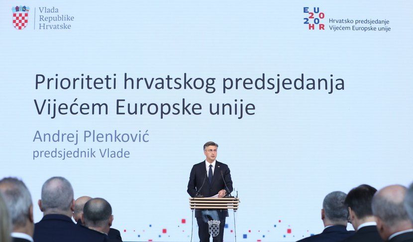 Hrvatska predstavila prioritete predsedavanja EU