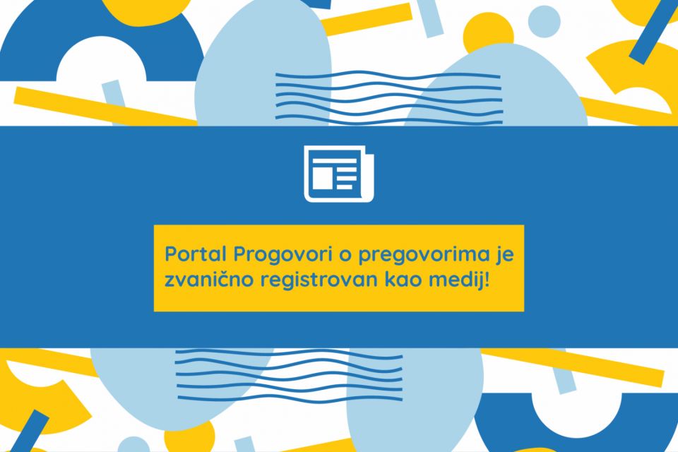 Portal Progovori o pregovorima je zvanično registrovan kao medij