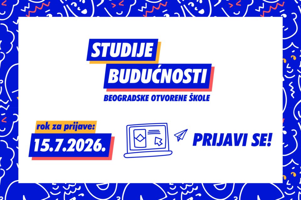 Prijavi se za 34. generaciju programa Studije budućnosti!