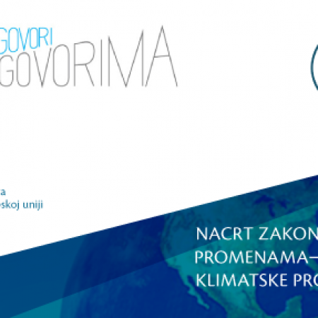 36. broj Biltena Progovori o pregovorima - Nacrt Zakona o klimatskim promenama - Kakva je klima za klimatske promene u Srbiji?